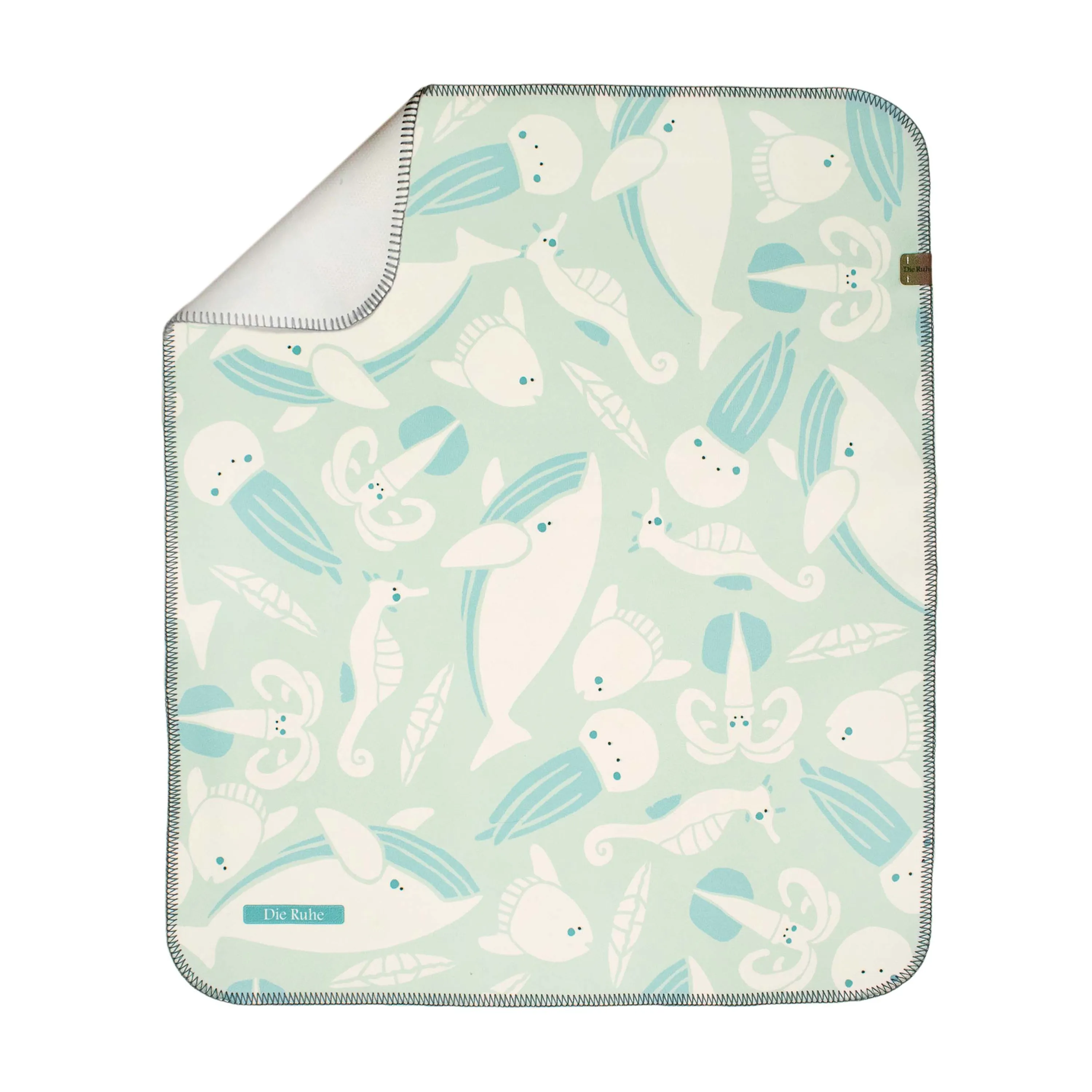 زیرانداز تعویض ضدآب دیروحه طرح اقیانوس آبی زیرانداز تعویض ضدآب دیروحه طرح اقیانوس آبی